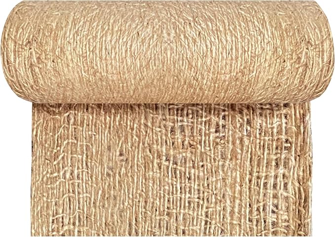 Agfabric Natural Jute Erosion Control 45''x80', Jute Netting Roll - 45 inch Wide x 80 Feet Long Soil Saver Mesh Blanket