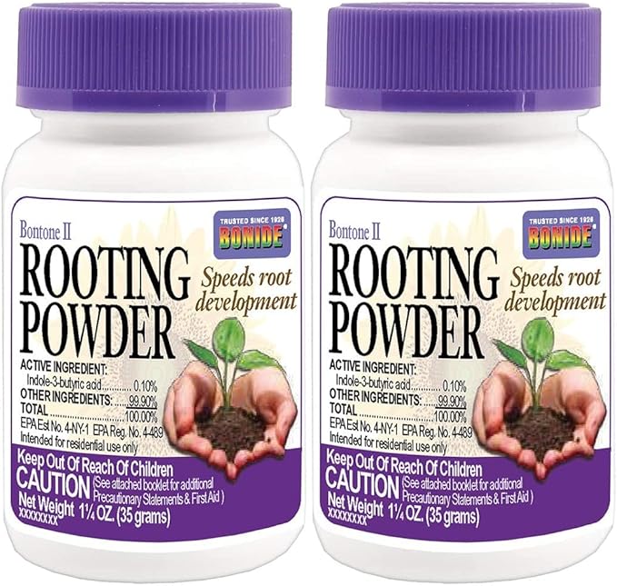 BND925 - Bontone II Rooting Powder, Hormone Root Fertilizer 1.25 Oz (Тwo Рack)