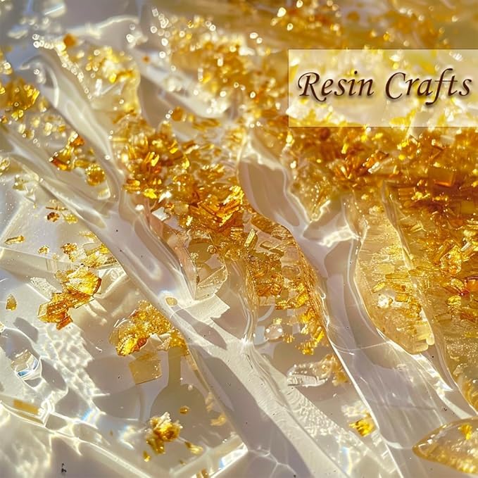 HappyFiller 1.3 LB Crushed Glass Sand Broken Piece Stones,Resin Art Craft,Vase Fillers Candle Holder Aquarium Decor Gravel,Terrarium Pebble Granules,Orange