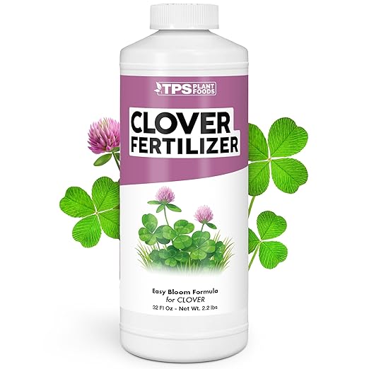 Clover Fertilizer- Liquid Fertilizer for Clover Lawns, Great for Microclover and Dutch White Clover, 32oz