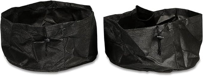 Aquascape Aquatic Lily Plant Pots for Pond and Water Garden, 14-inch x 7-inch, Black, 2-Pack | 98929
