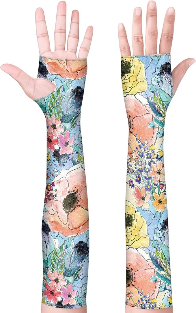 Gardening Sleeves for Women Farm Sun Protection Thorn Proof Cooling Arm Sleeves to Cover Arms for Garden Sports