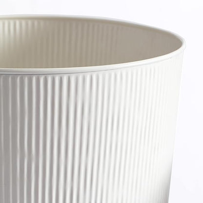Metal Planters with Stand - Set of 2, White (PL-WHT-SET-3003)