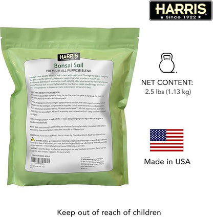 Harris Bonsai Soil, All Purpose Premium Blend for Outstanding Growth, 2qt