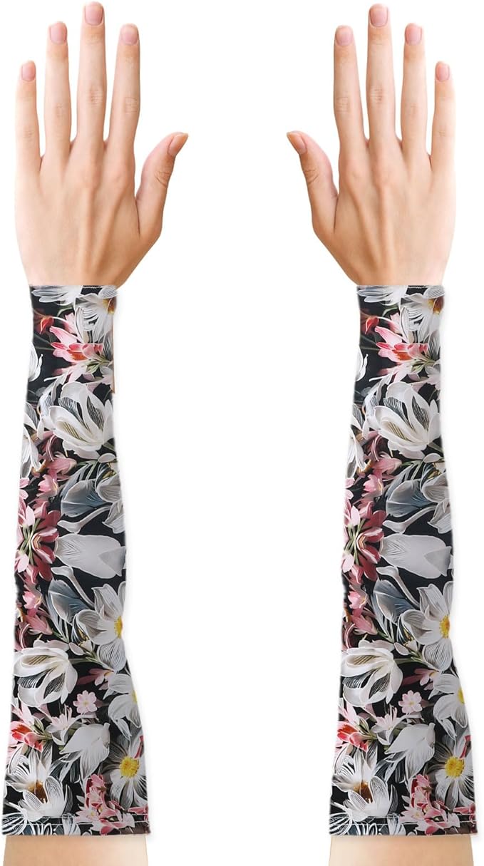 Ultra-Thin Sun Protection Security Gardening Sleeves Flowers Thorn Proof Cooling Arm Sleeves to Cover Arms