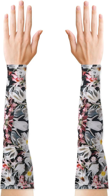 Ultra-Thin Sun Protection Security Gardening Sleeves Flowers Thorn Proof Cooling Arm Sleeves to Cover Arms