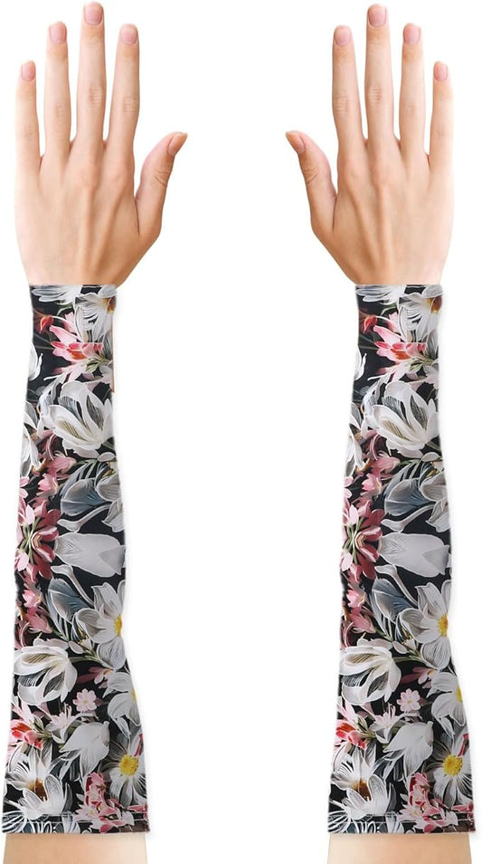 Ultra-Thin Sun Protection Security Gardening Sleeves Flowers Thorn Proof Cooling Arm Sleeves to Cover Arms