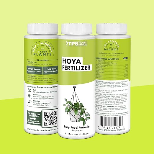 Hoya Fertilizer – Liquid Plant Food, Supports Thick Leaves & Steady Growth, 8 oz