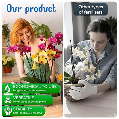 All-Purpose Liquid Plant Food Fertilizer for Orchids & House Plants | Concentrated Nutrient Solution for Indoor & Outdoor Plants | Promotes Vibrant Blooms, Strong Roots & Lush Foliage | Made in USA