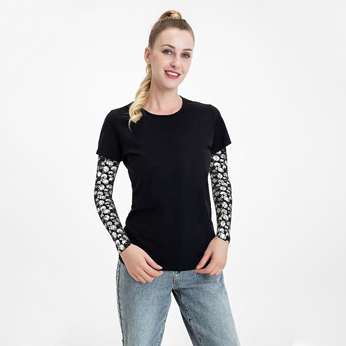 Arm Sleeves Outdoor Garden Sports Cooling Sun Sleeve for Women Men Farm