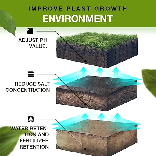 Soil Activated Treasure-You Will Be Amazed! Soil Activation Treasure, Soil Penetrant and Wetting Agent, Organic Soil Improver, Premium Soil Activator Improve Plant Growth (2 Bottle*400g)