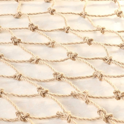 Garden Plant Climbing Net, Jute Plant Support Netting Jute Garden Netting for Plants Natural Garden Trellis Twine Net for Pea Bean Climbing Vegetable 79x197 in