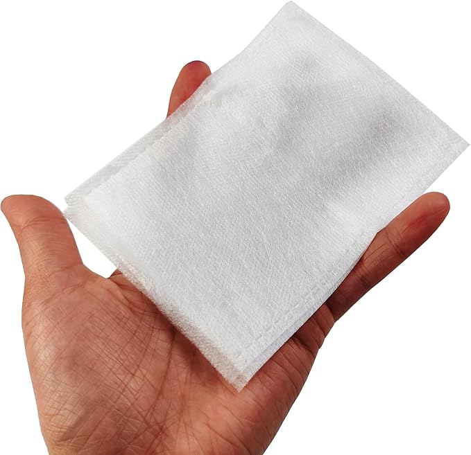 TIHOOD 300PCS 3.9"x4.7" Plant Nursery Bags,Non-Woven Plant Seeding Grow Bags, Vegetables Fabric Seedling Bag Pots Planting Transplant Grow Pouch Home Garden Supply White