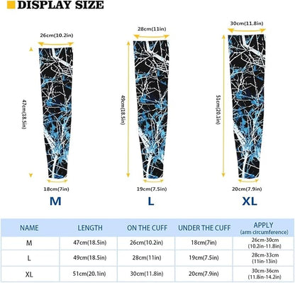 Binienty Unisex Arm Sleeves for Driving, Golf, Cycling, Sports, UV Protector Cooling Arm Sleeves Cover