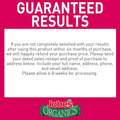 Jobe’s Organics Granular Fertilizer, Organic Fertilizer for Azaleas, Camellias, Rhododendrons, and Other Acid Loving Plants, 4 lbs Bag