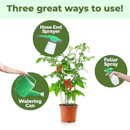 5-5-5 Fertilizer for Plants, Great for Vegetables, Flowers, and Shrubs, Liquid Plant Fertilizer by TPS Plant Foods, 1 Gallon (128oz)