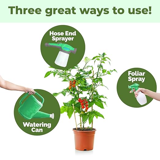 5-5-5 Fertilizer for Plants, Great for Vegetables, Flowers, and Shrubs, Liquid Plant Fertilizer by TPS Plant Foods, 32oz (1 Quart)