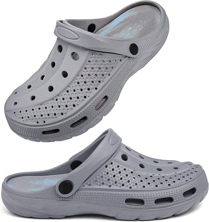 Women Men Orthopedic Clogs Arch Support Garden Shoes Sandals Slippers with Plantar Fasciitis Insoles