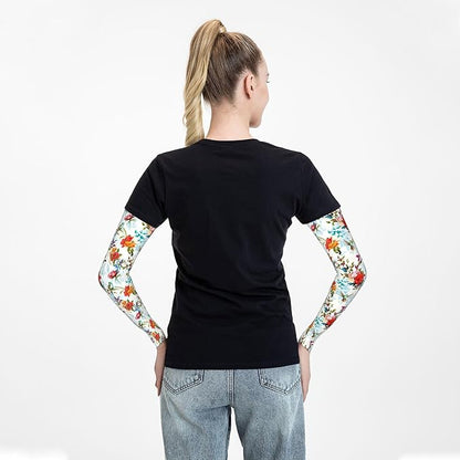 Arm Sleeves Outdoor Garden Sports Cooling Sun Sleeve for Women Men Farm