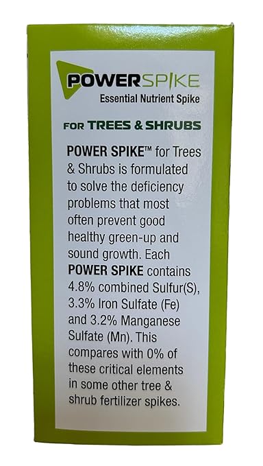 for Evergreens, Trees & Shrubs, ferilizer Spike. Formulated to Feed and fertilize All Types of evergreens, Trees & shrubs. Packed with Essential nutrients (20)