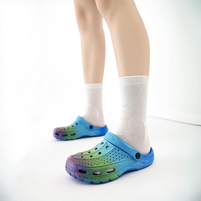Women Men Orthopedic Clogs Arch Support Garden Shoes Sandals Slippers with Plantar Fasciitis Insoles