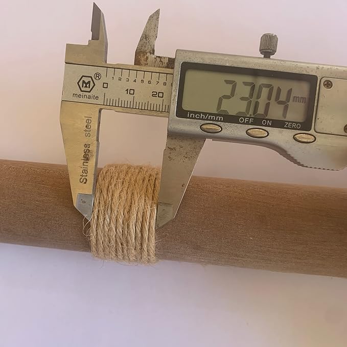 Quotidian Brown Natural 3 ply Jute Jute Twine Rolls 1/6" (0.4cm) 492 Feet - Wrapping Picture Hanging Gardening