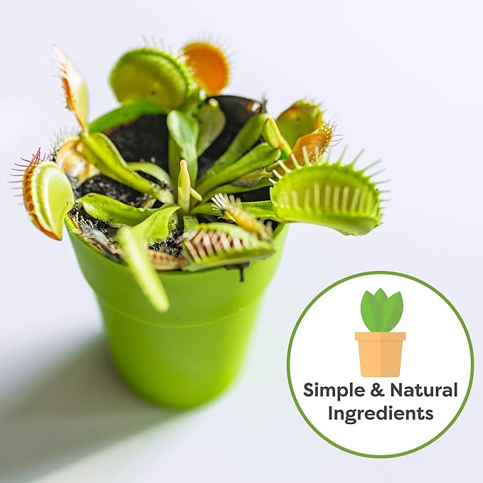 Perfect Plants Carnivorous Plant Soil | Organic Premium Mix | Use with Venus Fly Traps, Pitcher Plants, or Other Carnivorous Plants (4 qts.)