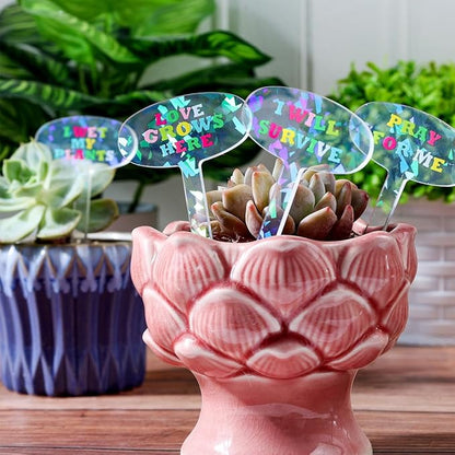 9Pcs Funny Plant Stakes, Plant Markers, Garden Plant Decor, Garden Decor, Plant Accessories, Funny Plant Decor Markers, Plant Lover Gift