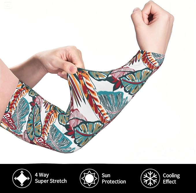Arm Sleeves Outdoor Garden Sports Cooling Sun Sleeve for Women Men Farm