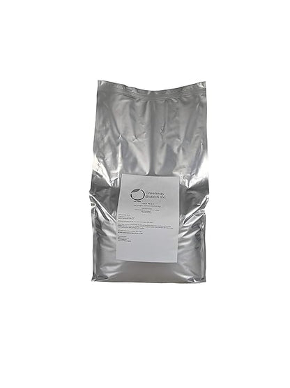 Greenway Biotech, Inc. Urea Fertilizer Indoor & Outdoor Plant Food - High Efficiency 46% Nitrogen 46-0-0 - Prilled Aqua Regia Gold Refining 99.9% Water Soluble Garden Lawn Fertilizer (15 Pounds)