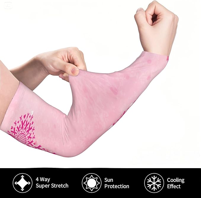 Arm Sleeves Outdoor Garden Sports Cooling Sun Sleeve for Women Men Farm