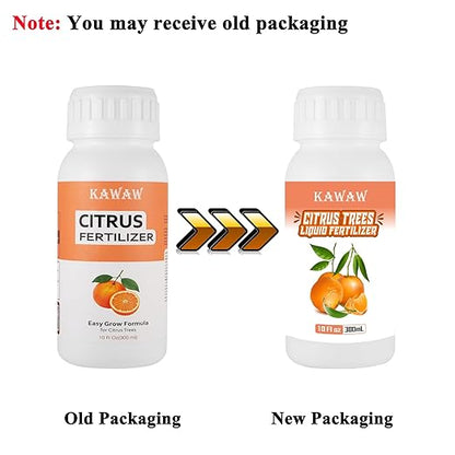 Citrus Fertilizer for All Citrus and Fruiting Trees, Microbial Organic Liquid Plant Food 10 oz (300mL)