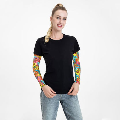 Arm Sleeves Outdoor Garden Sports Cooling Sun Sleeve for Women Men Farm