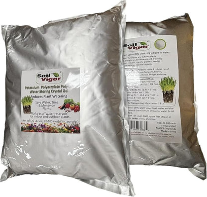 Super Absorbent Polymer Helps Plant Growth and Plant Establishment (40 Pounds)