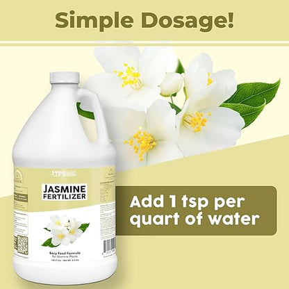 Jasmine Fertilizer for All Flowering Jasmine Shrubs and Vines, Liquid Plant Food 1 Gallon (128oz)