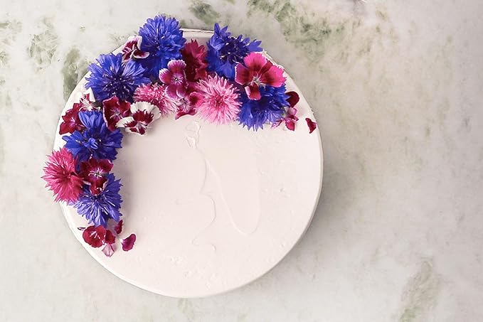 TomorrowSeeds - Cotton Candy Mix Tall Bachelor Button Seeds - 1000+ Count - for 2026 Planting Centaurea Multicolor Heirloom Tall Cornflower Flower Bouquet Edible Boutonniere Basket Corn Grow Your Own