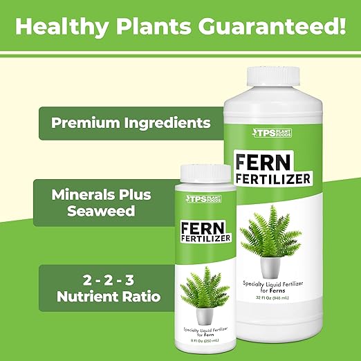 Fern Fertilizer for All Ferns and Mosses, Liquid Plant Food 1 Gallon (128oz)