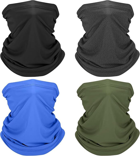 Cooling Neck Gaiter, Summer UV Face Mask Dust Balaclava, Neck Gator Bandana Face Cover for Sun Protection Men Women Outdoor