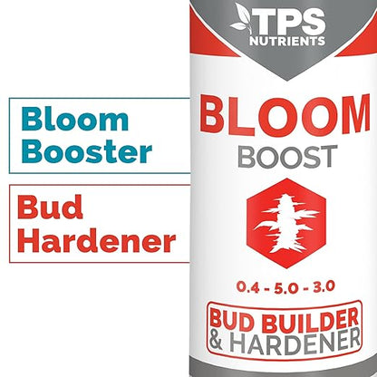 TPS NUTRIENTS Bloom Bud Builder & Flower Hardener Plant Nutrient and Supplement, Triggers Fast Flowering 1 Quart (32 oz)