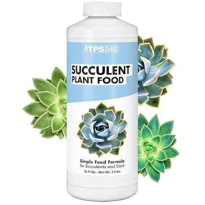 Succulent Plant Food – Gentle Liquid Fertilizer for Succulents & Cactus, 32 oz