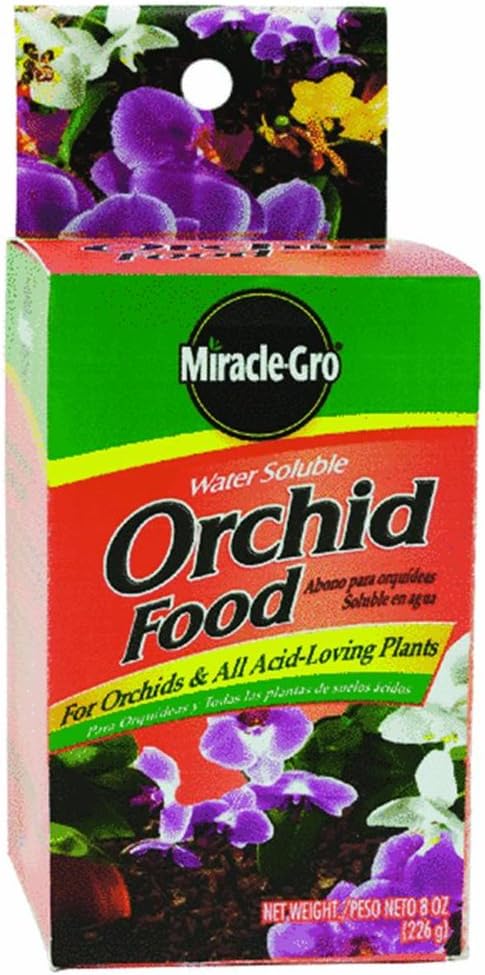 Miracle-Gro Orchid Food, 8-Ounce (Orchid Fertilizer) (Pack of 2)