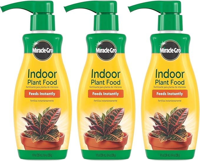 Houseplant Food, 8-oz. 3 pack