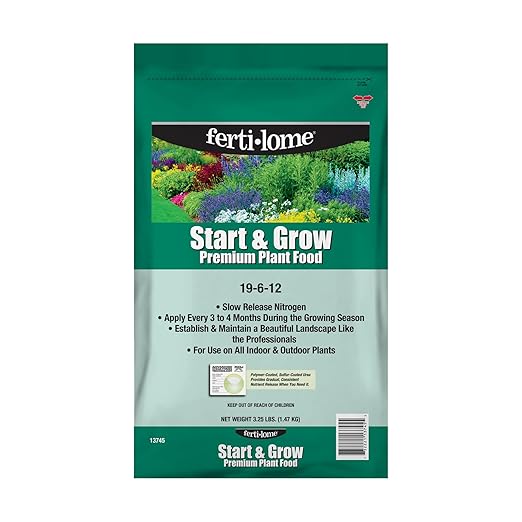 Fertilome (13745) Start & Grow Premium Plant Food 19-6-12 (3.25 lbs.)