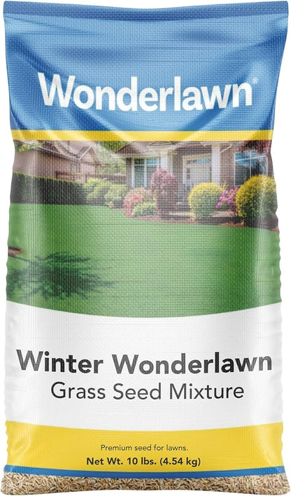 BARENBRUG USA 24049 Winter Wonderlawn Grass Seed, 10 lb