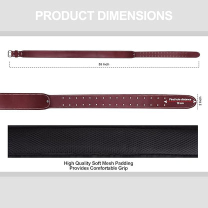 FUERI Premium Leather Tool Belt Carpenter Electrician Framer Mechanic Worker Tools Belts for Men Consturction Bags Pouches Suspenders