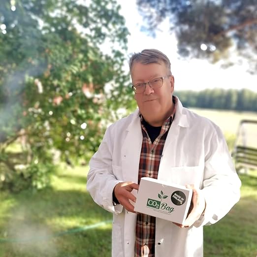 CO2BAG® M for Effective Growth | Improves Taste, Color & Yield | Compact & Maintenance-Free for Indoor Growing and Greenhouses. -2-Pack-