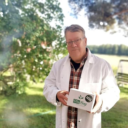 CO2BAG® M for Effective Growth | Improves Taste, Color & Yield | Compact & Maintenance-Free for Indoor Growing and Greenhouses. -2-Pack-