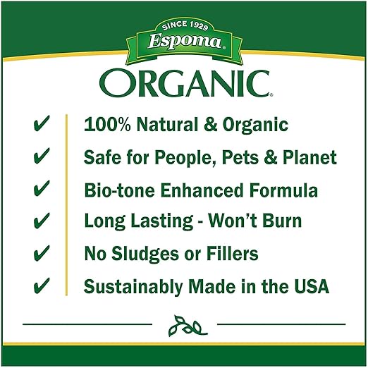 Espoma Organic Holly-Tone 4-3-4 Natural & Organic Evergreen & Azalea Plant Food; 4 lb. Bag; The Original & Best Fertilizer for All Acid Loving Plants Including Rhododendrons & Hydrangeas. Pack of 2