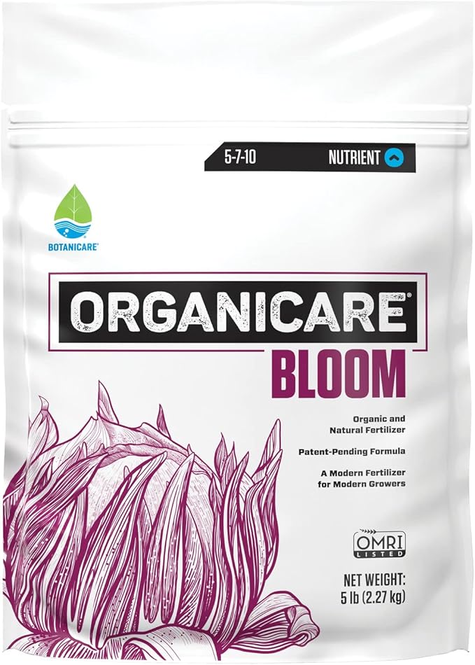 Botanicare Organicare Bloom - Organic and Natural Granular Fertilizer for the Flowering Stage, 5 lbs.