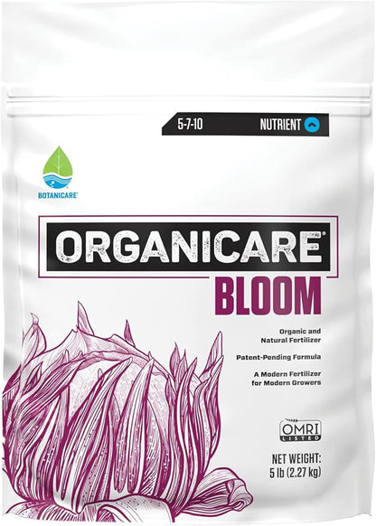 Botanicare Organicare Bloom - Organic and Natural Granular Fertilizer for the Flowering Stage, 5 lbs.